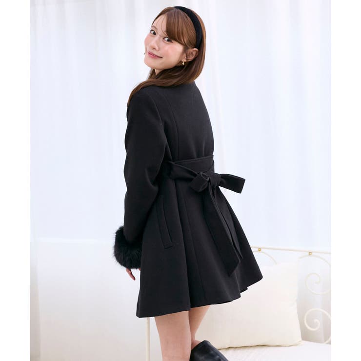 マルチwayフェイクファーカラーフレアコート | MAJESTIC LEGON  | 詳細画像49 