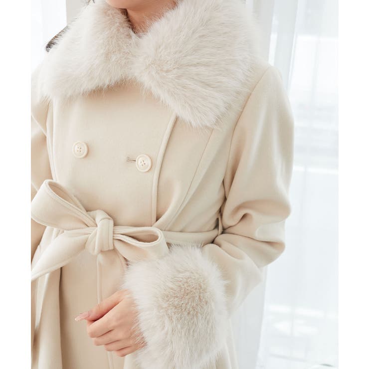 マルチwayフェイクファーカラーフレアコート | MAJESTIC LEGON  | 詳細画像9 