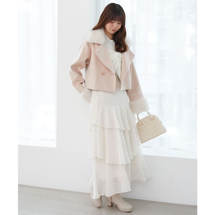 ∞マルチwayフェイクファー付ショートコート | MAJESTIC LEGON  | 詳細画像16 