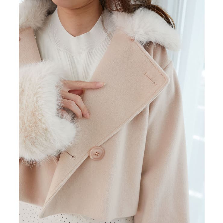 ∞マルチwayフェイクファー付ショートコート | MAJESTIC LEGON  | 詳細画像21 