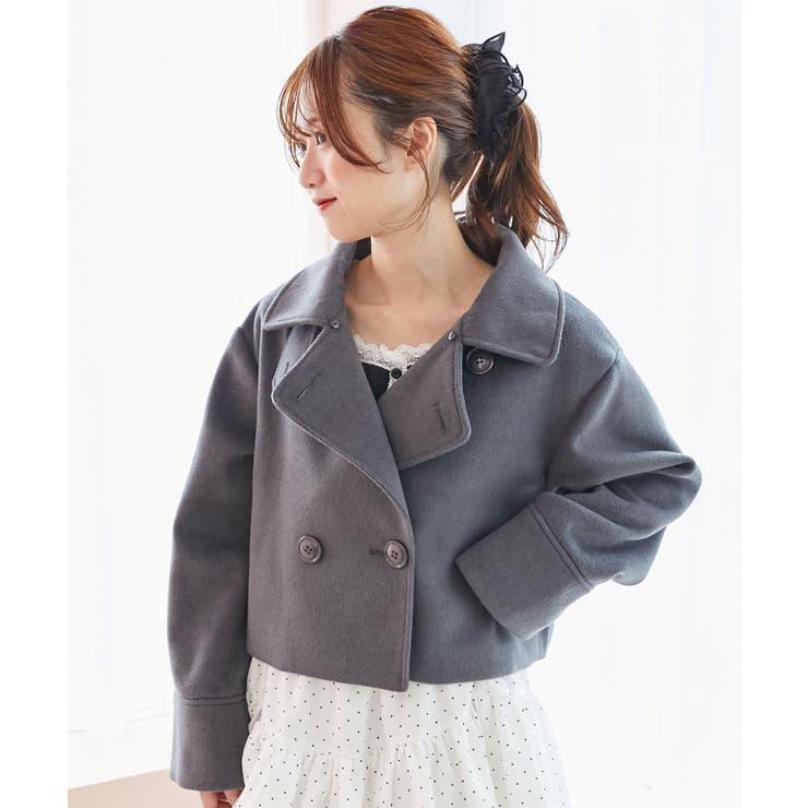 ∞マルチwayフェイクファー付ショートコート | MAJESTIC LEGON  | 詳細画像34 