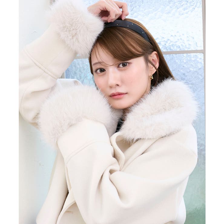 ∞マルチwayフェイクファー付ショートコート | MAJESTIC LEGON  | 詳細画像4 