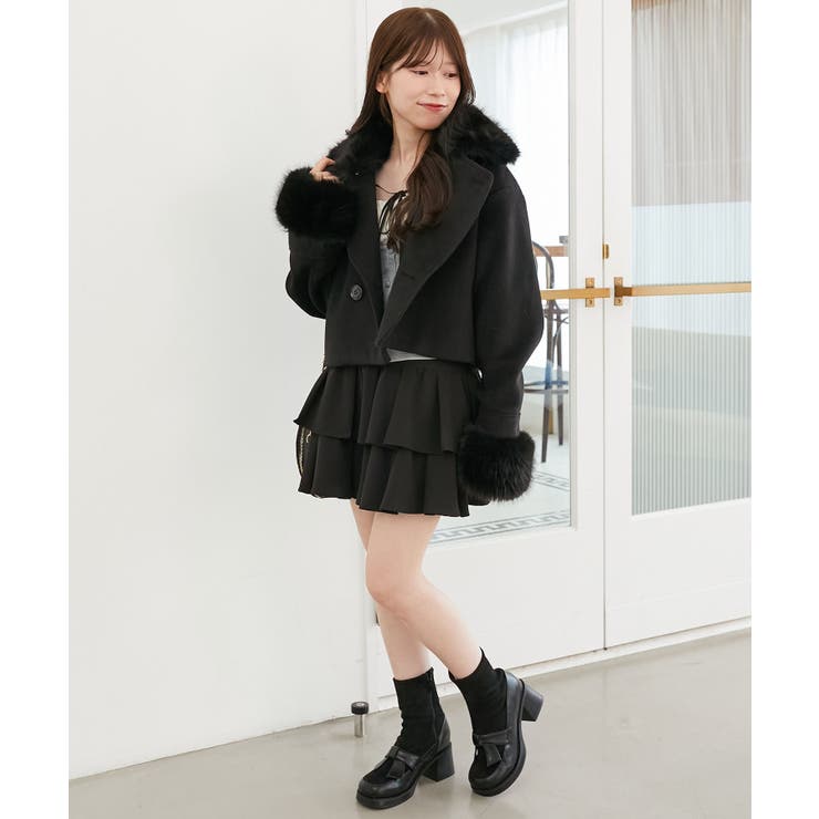 ∞マルチwayフェイクファー付ショートコート | MAJESTIC LEGON  | 詳細画像41 