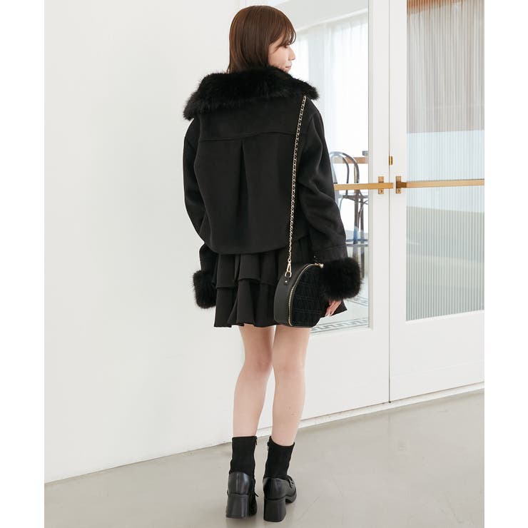 ∞マルチwayフェイクファー付ショートコート | MAJESTIC LEGON  | 詳細画像42 