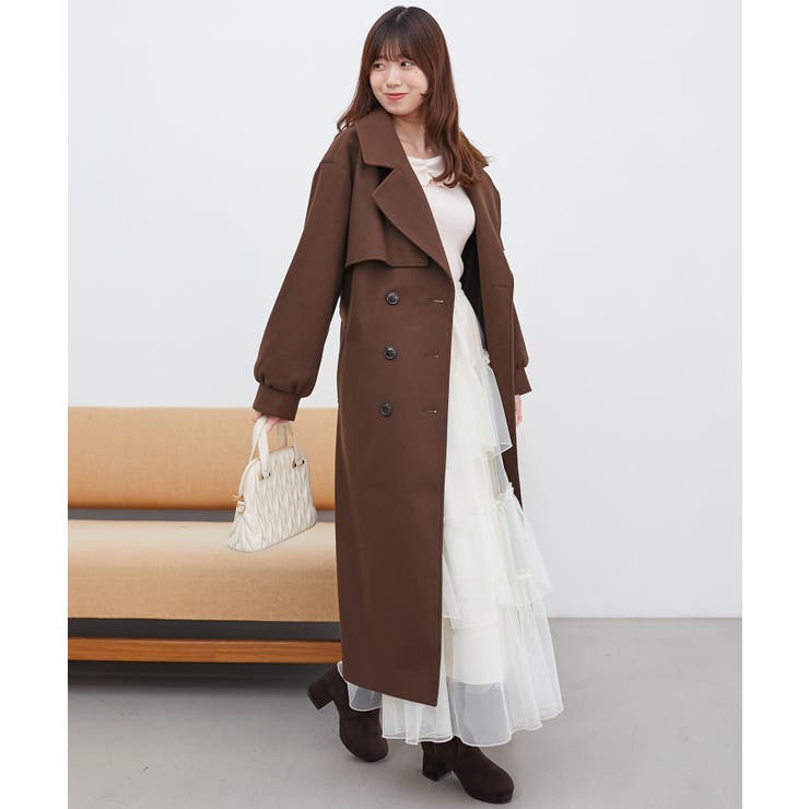 レディロングチェスターコート | MAJESTIC LEGON  | 詳細画像14 