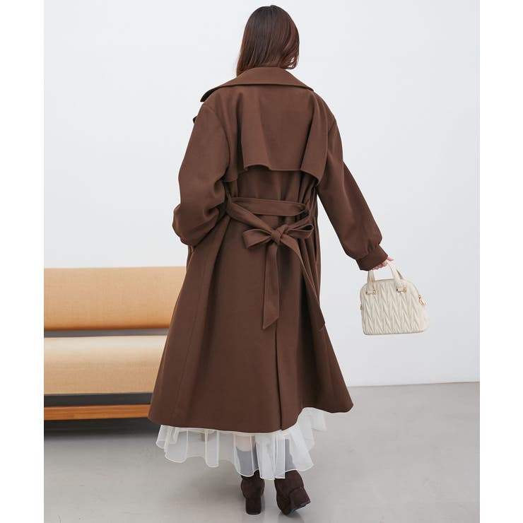 レディロングチェスターコート | MAJESTIC LEGON  | 詳細画像15 