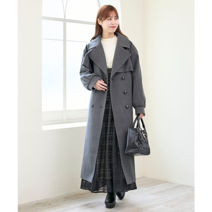 レディロングチェスターコート | MAJESTIC LEGON  | 詳細画像30 