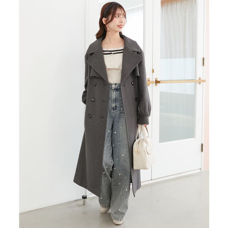 レディロングチェスターコート | MAJESTIC LEGON  | 詳細画像31 