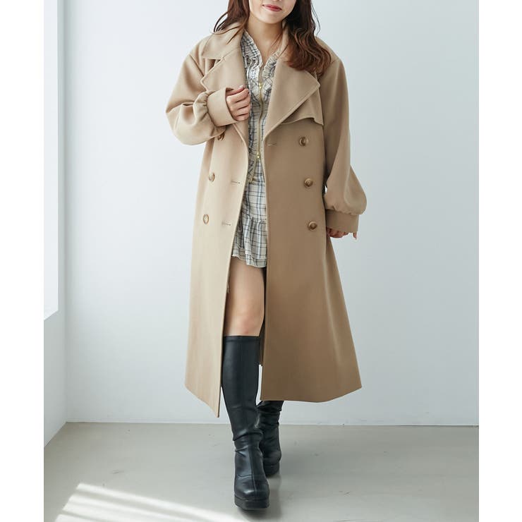 レディロングチェスターコート | MAJESTIC LEGON  | 詳細画像5 