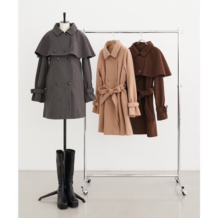 ケープセットミディコート | MAJESTIC LEGON  | 詳細画像2 