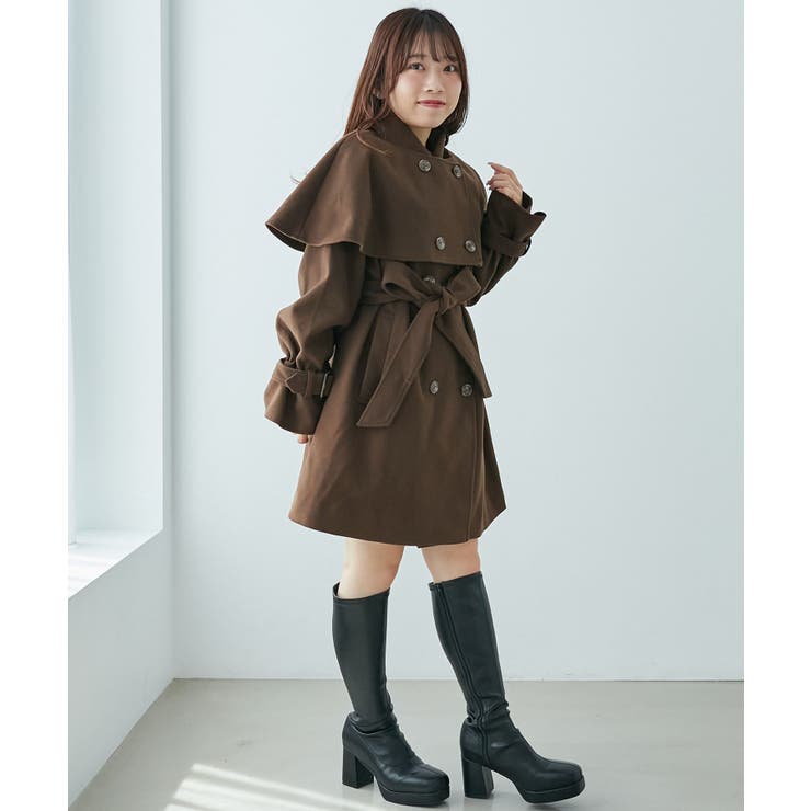 ケープセットミディコート | MAJESTIC LEGON  | 詳細画像27 