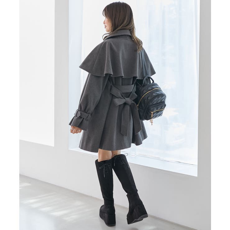 ケープセットミディコート | MAJESTIC LEGON  | 詳細画像32 