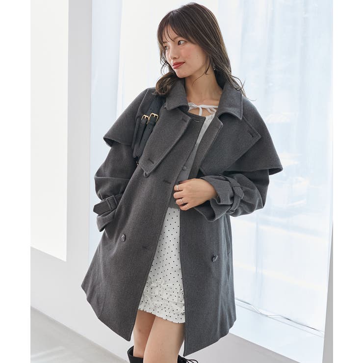 ケープセットミディコート | MAJESTIC LEGON  | 詳細画像33 