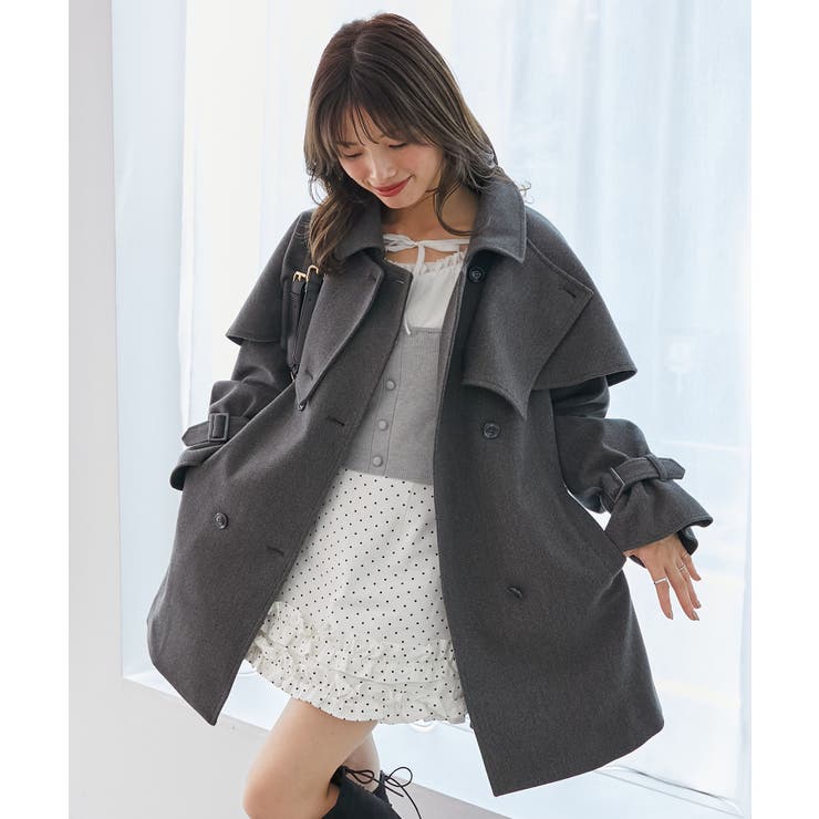 ケープセットミディコート | MAJESTIC LEGON  | 詳細画像34 