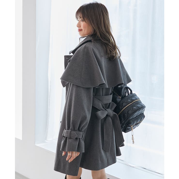 ケープセットミディコート | MAJESTIC LEGON  | 詳細画像35 