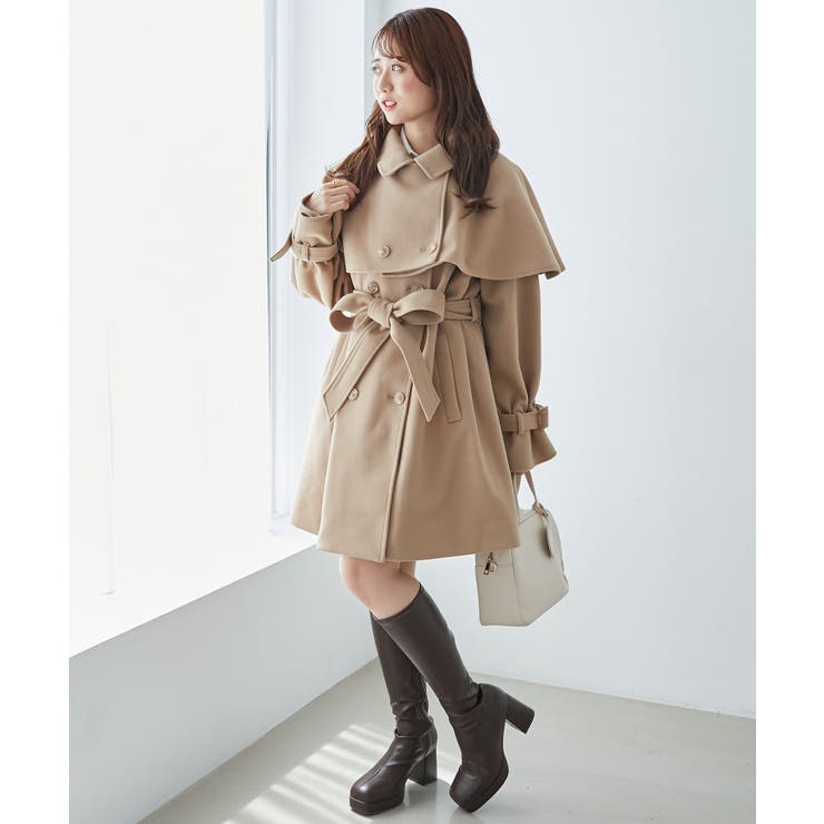 ケープセットミディコート | MAJESTIC LEGON  | 詳細画像6 