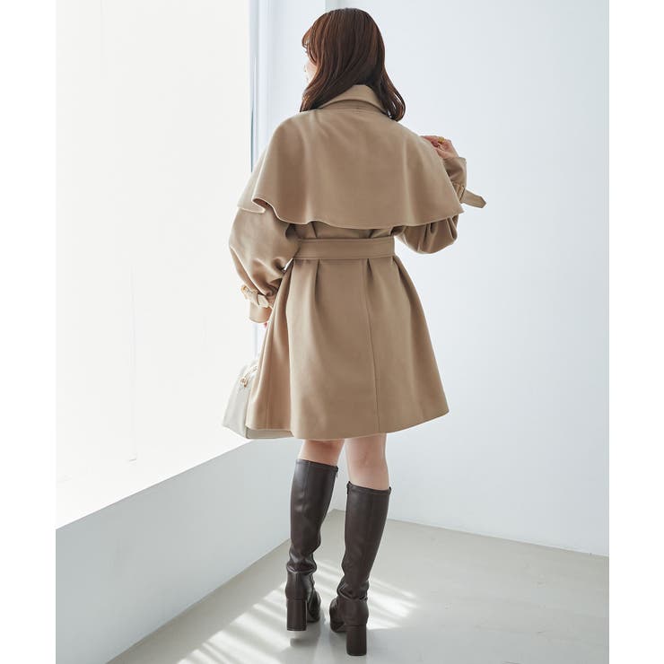 ケープセットミディコート | MAJESTIC LEGON  | 詳細画像7 