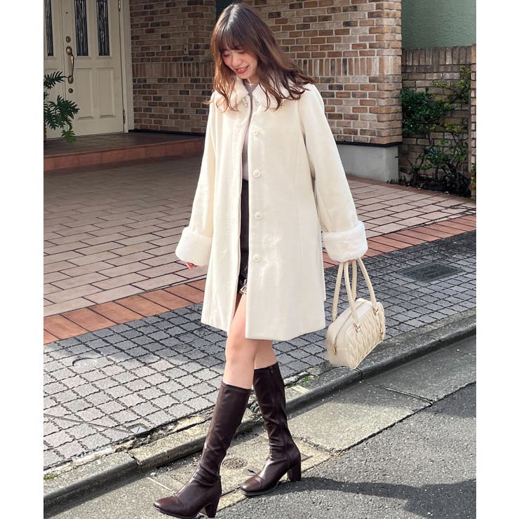 7wayファー×ビジューコート | MAJESTIC LEGON  | 詳細画像18 