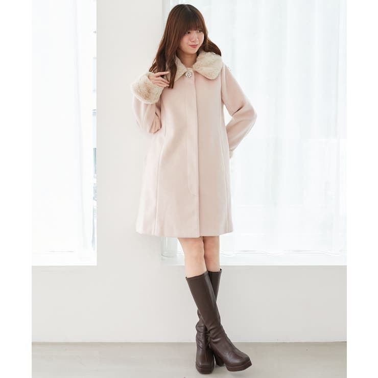 7wayファー×ビジューコート | MAJESTIC LEGON  | 詳細画像25 