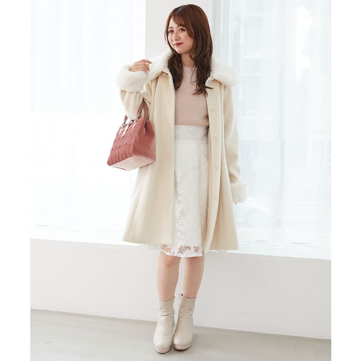 7wayファー×ビジューコート | MAJESTIC LEGON  | 詳細画像3 