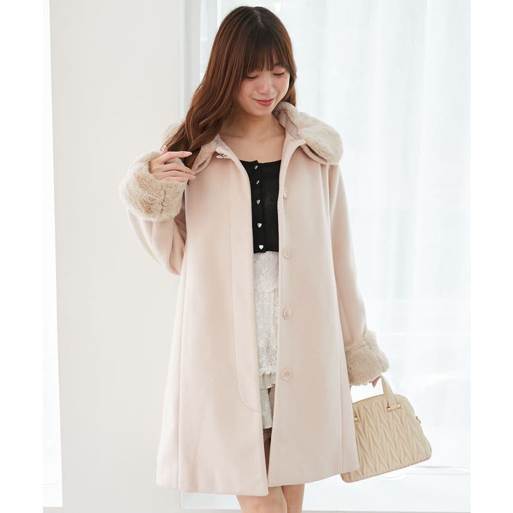 7wayファー×ビジューコート | MAJESTIC LEGON  | 詳細画像30 