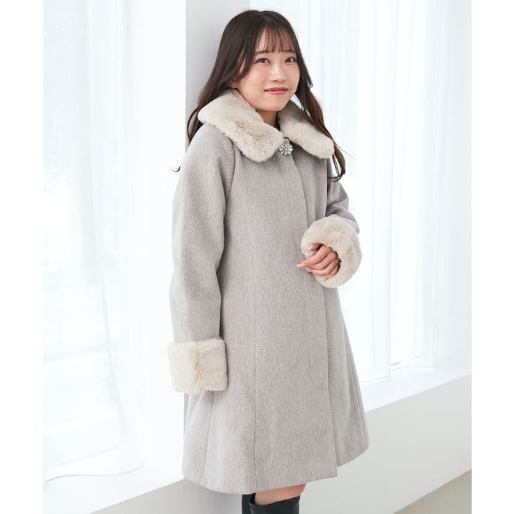 7wayファー×ビジューコート | MAJESTIC LEGON  | 詳細画像50 