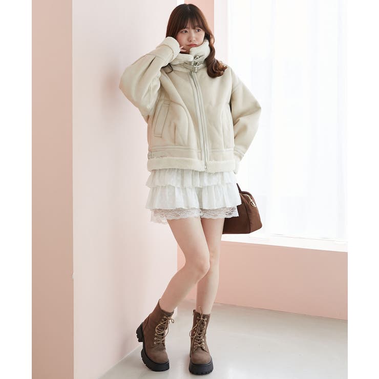 オーバーサイズボアブルゾン | MAJESTIC LEGON  | 詳細画像12 