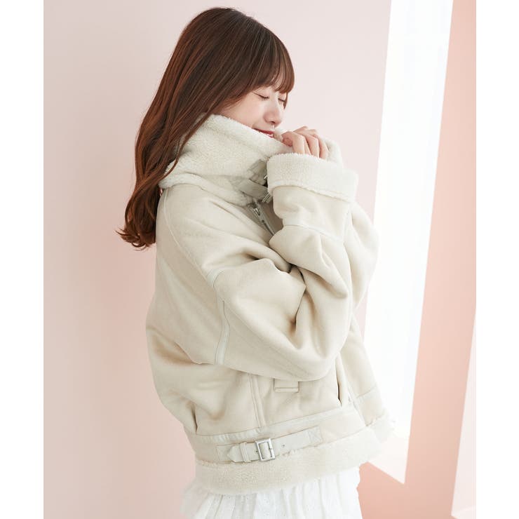 オーバーサイズボアブルゾン | MAJESTIC LEGON  | 詳細画像14 