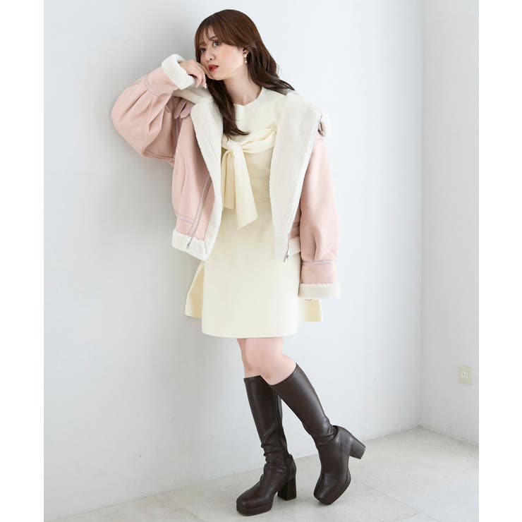 オーバーサイズボアブルゾン | MAJESTIC LEGON  | 詳細画像19 