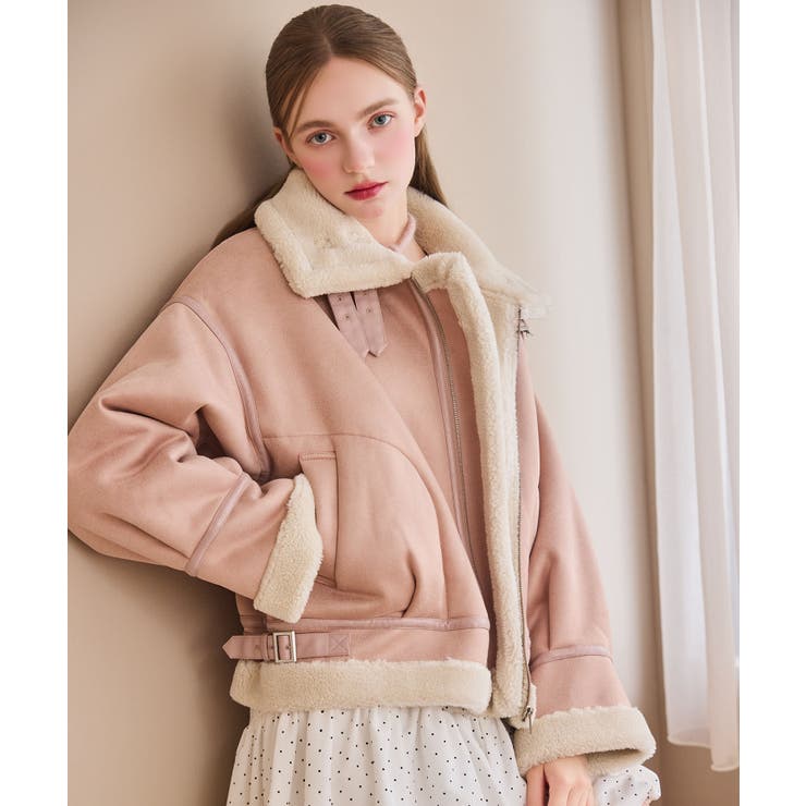 オーバーサイズボアブルゾン | MAJESTIC LEGON  | 詳細画像22 