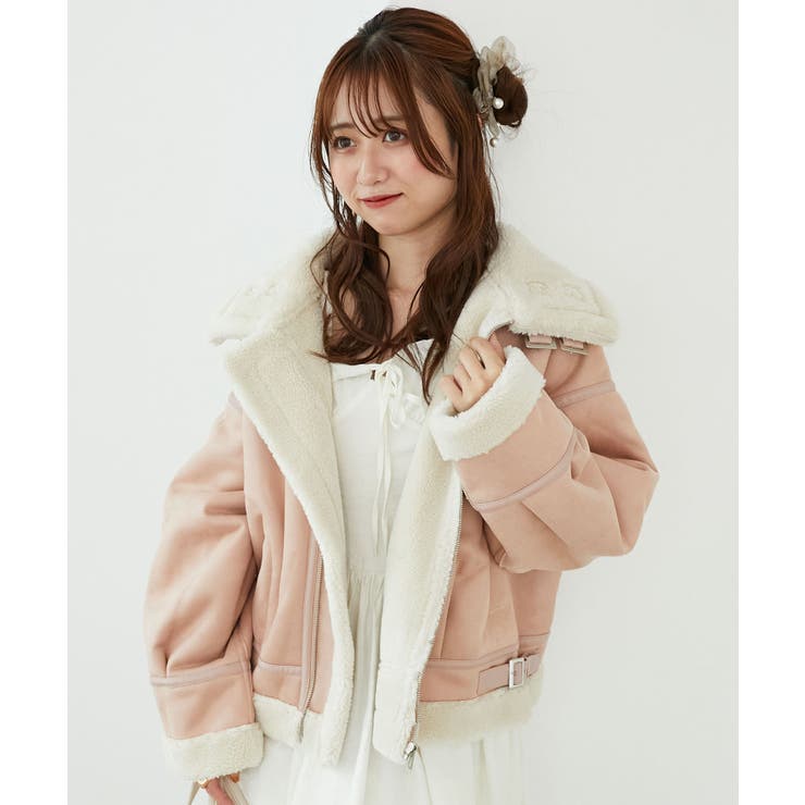 オーバーサイズボアブルゾン | MAJESTIC LEGON  | 詳細画像28 