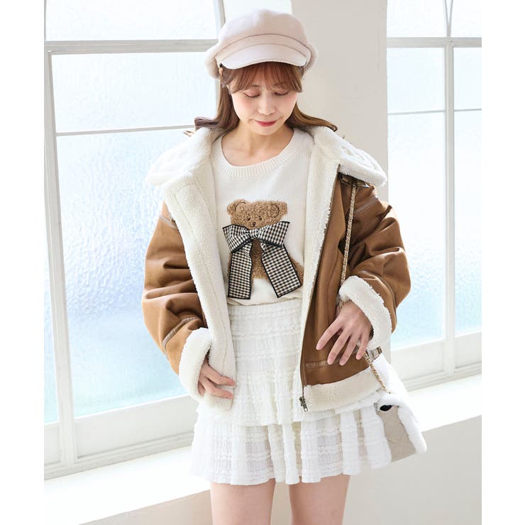 オーバーサイズボアブルゾン | MAJESTIC LEGON  | 詳細画像33 