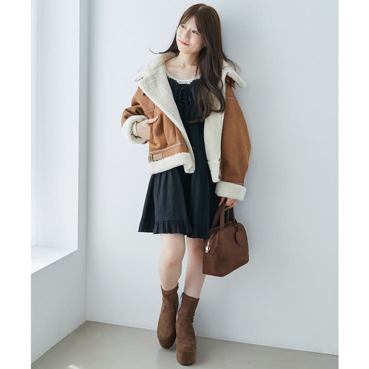 オーバーサイズボアブルゾン | MAJESTIC LEGON  | 詳細画像35 