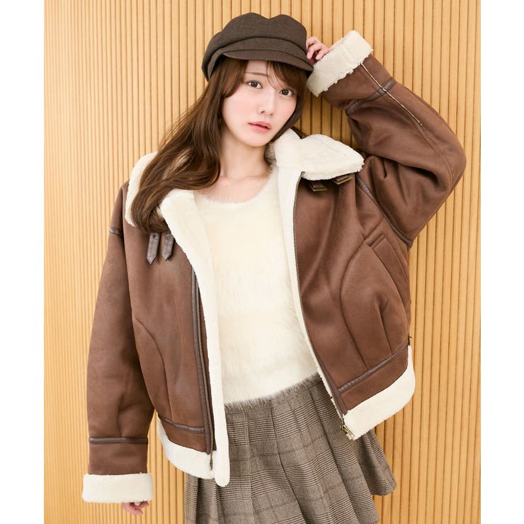 オーバーサイズボアブルゾン | MAJESTIC LEGON  | 詳細画像44 