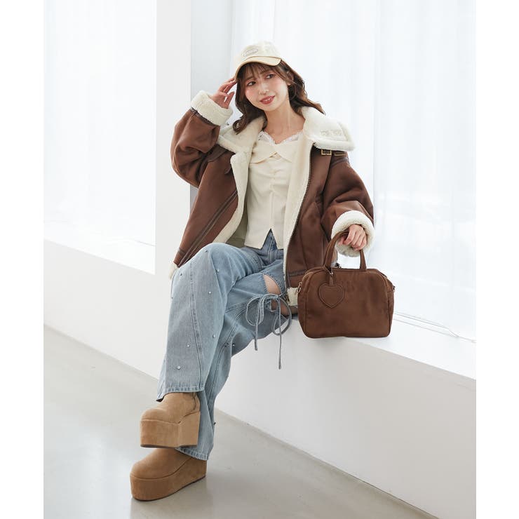 オーバーサイズボアブルゾン | MAJESTIC LEGON  | 詳細画像45 