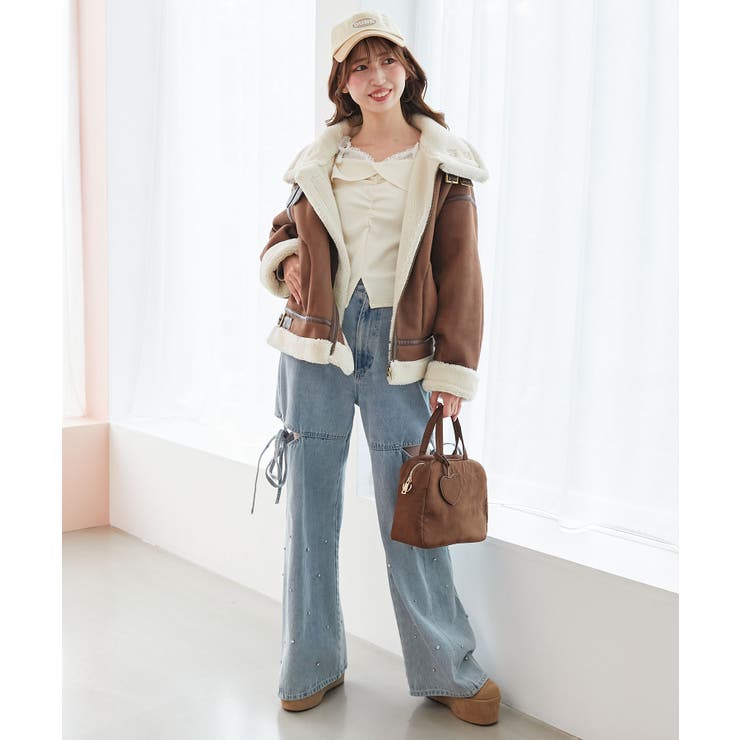 オーバーサイズボアブルゾン | MAJESTIC LEGON  | 詳細画像47 