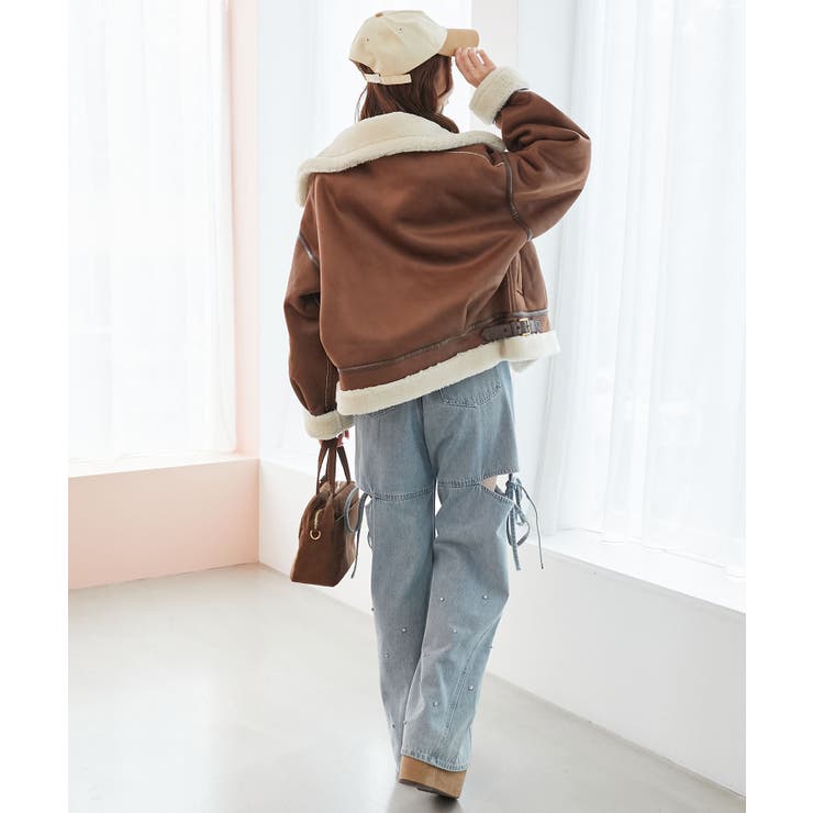 オーバーサイズボアブルゾン | MAJESTIC LEGON  | 詳細画像49 