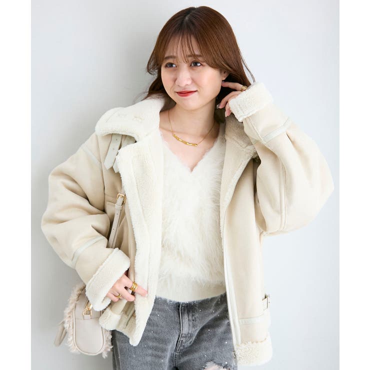 オーバーサイズボアブルゾン | MAJESTIC LEGON  | 詳細画像5 