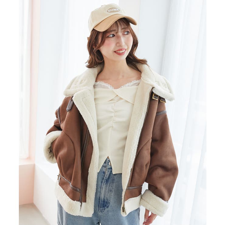 オーバーサイズボアブルゾン | MAJESTIC LEGON  | 詳細画像50 