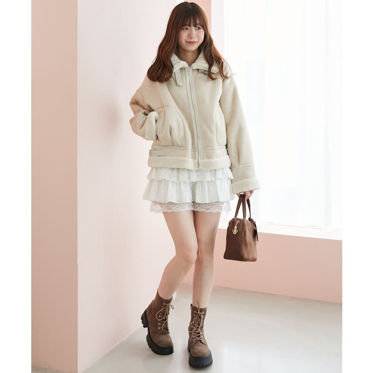 オーバーサイズボアブルゾン | MAJESTIC LEGON  | 詳細画像6 