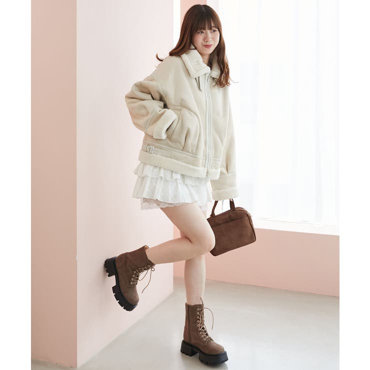 オーバーサイズボアブルゾン | MAJESTIC LEGON  | 詳細画像7 