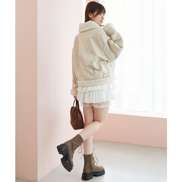 オーバーサイズボアブルゾン | MAJESTIC LEGON  | 詳細画像8 