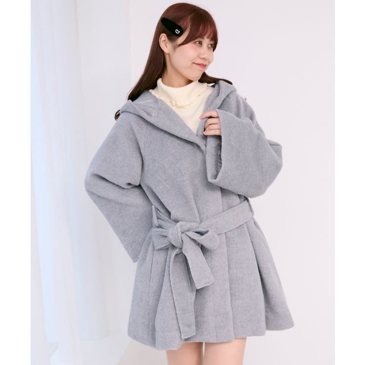 フード付マルチwayフェイクファーコート | MAJESTIC LEGON  | 詳細画像20 