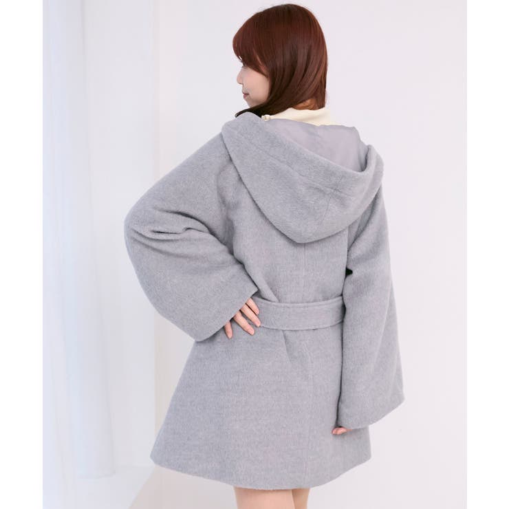 フード付マルチwayフェイクファーコート | MAJESTIC LEGON  | 詳細画像21 