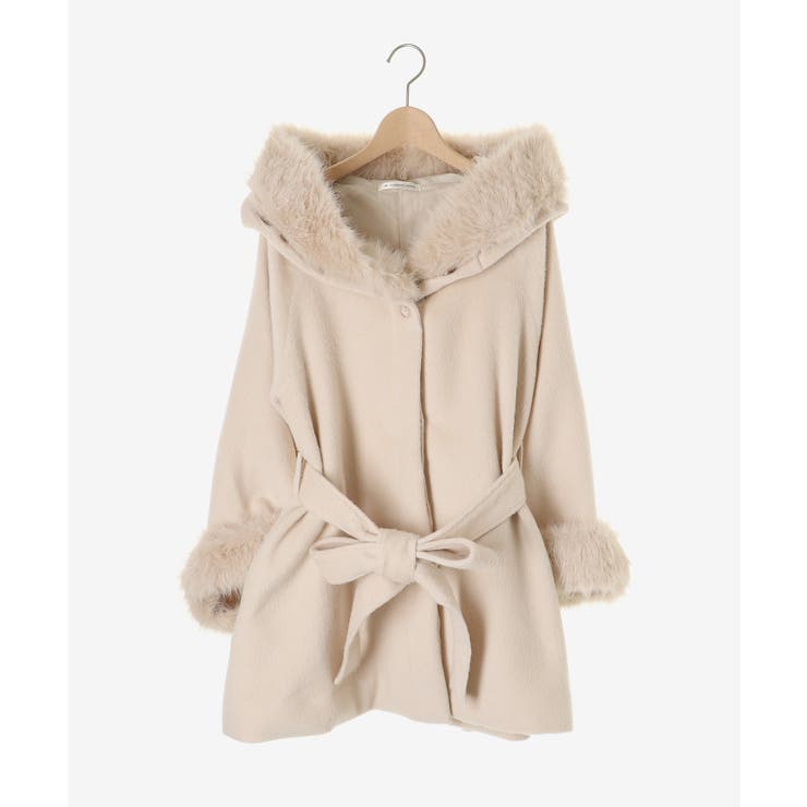 フード付マルチwayフェイクファーコート | MAJESTIC LEGON  | 詳細画像32 