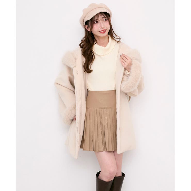 フード付マルチwayフェイクファーコート | MAJESTIC LEGON  | 詳細画像6 