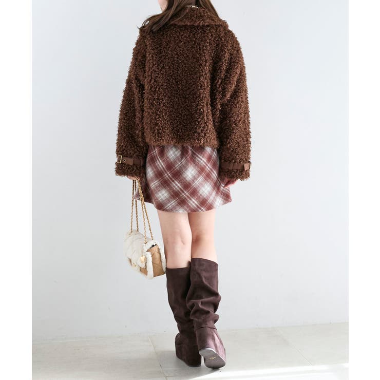 ハートパッチふわふわブルゾン | MAJESTIC LEGON  | 詳細画像13 