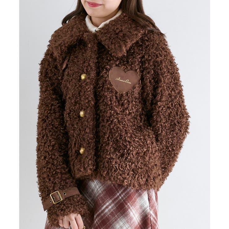 ハートパッチふわふわブルゾン | MAJESTIC LEGON  | 詳細画像15 