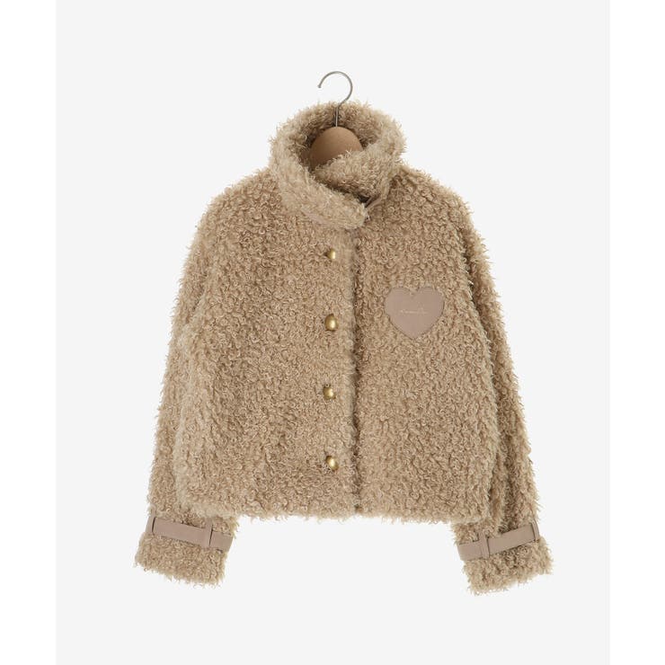 ハートパッチふわふわブルゾン | MAJESTIC LEGON  | 詳細画像18 