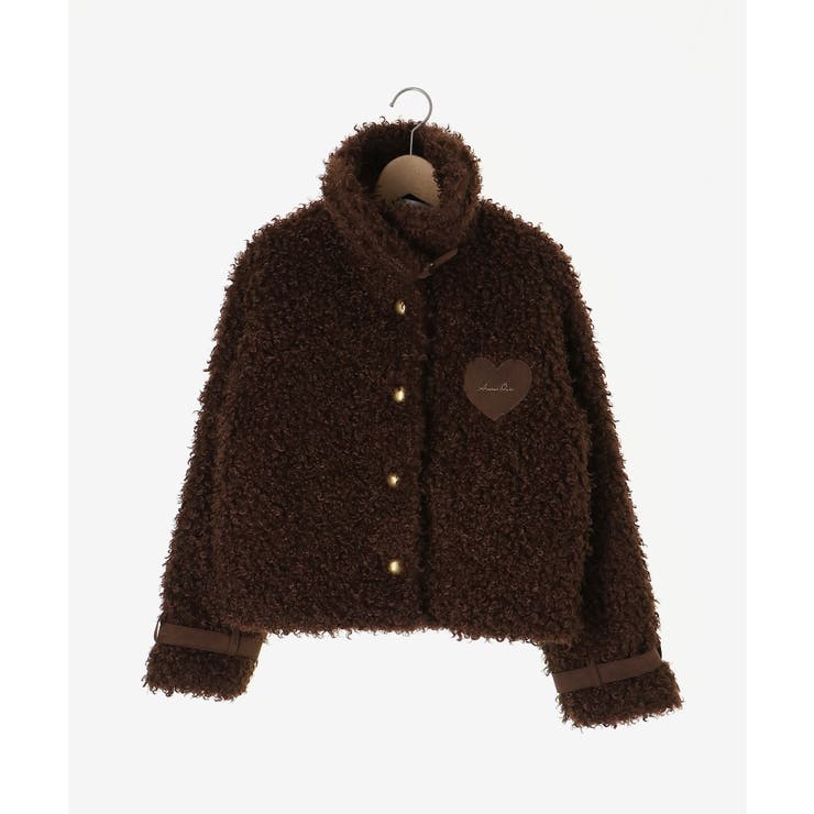 ハートパッチふわふわブルゾン | MAJESTIC LEGON  | 詳細画像19 